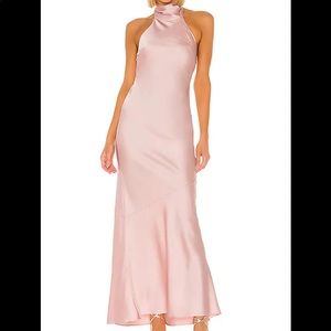 Lovers and friends Claudia gown in party pink